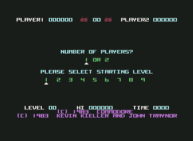 Jack Attack screenshot 3 for Commodore 64